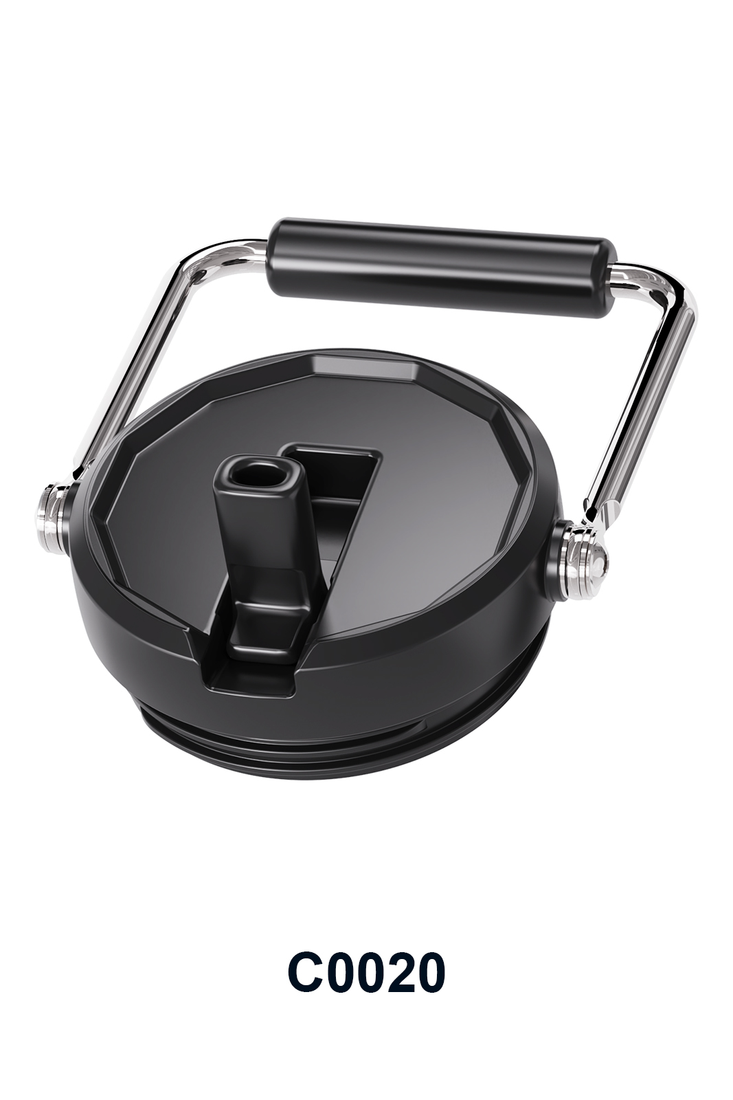 stainless steel handle lid for bulk custom water bottles